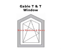 Gabled T & T Window