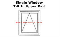 Single Window Tilt In Upper Part