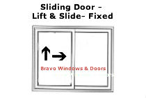 Sliding Door - Lift  Slide - Fixed