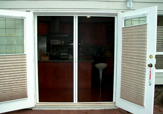 Closed French Door Screens